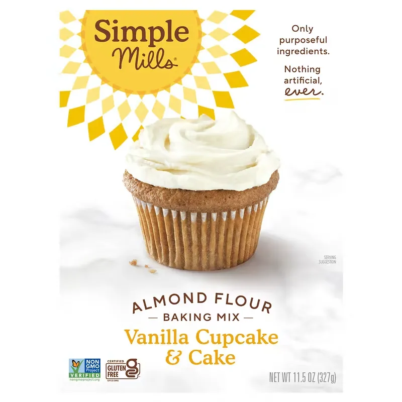 Almond Flour Baking Mix, Vanilla Cupcake & Cake, 11.5 oz (327 g)