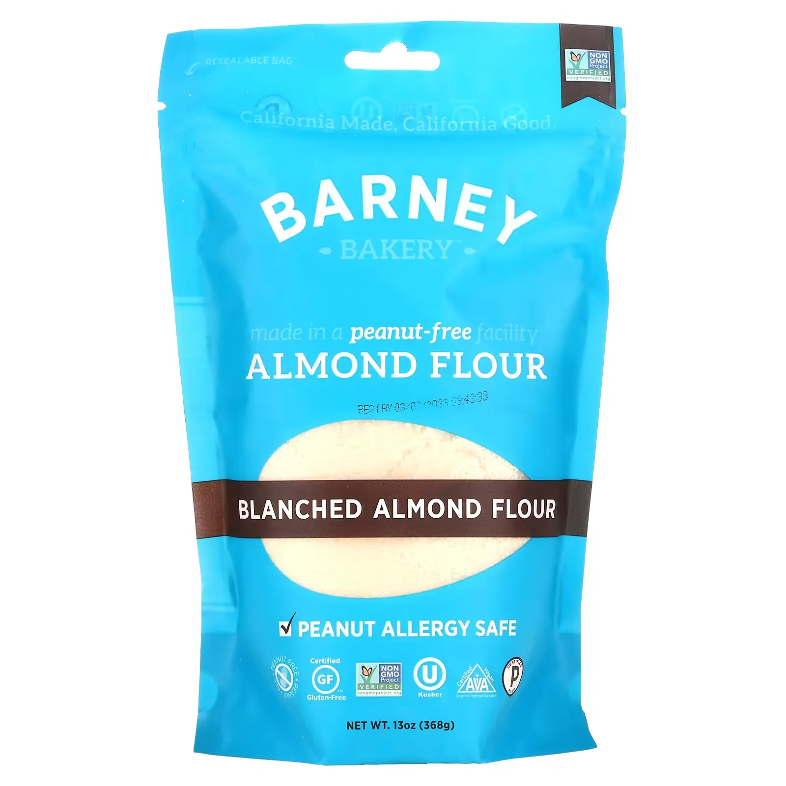 Blanched Almond Flour, 13 oz (368 g)