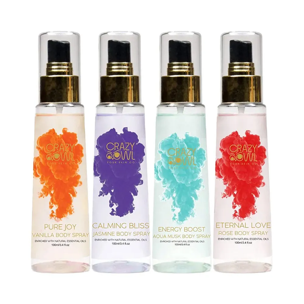 Crazy Owl Body Spray Combo Pack