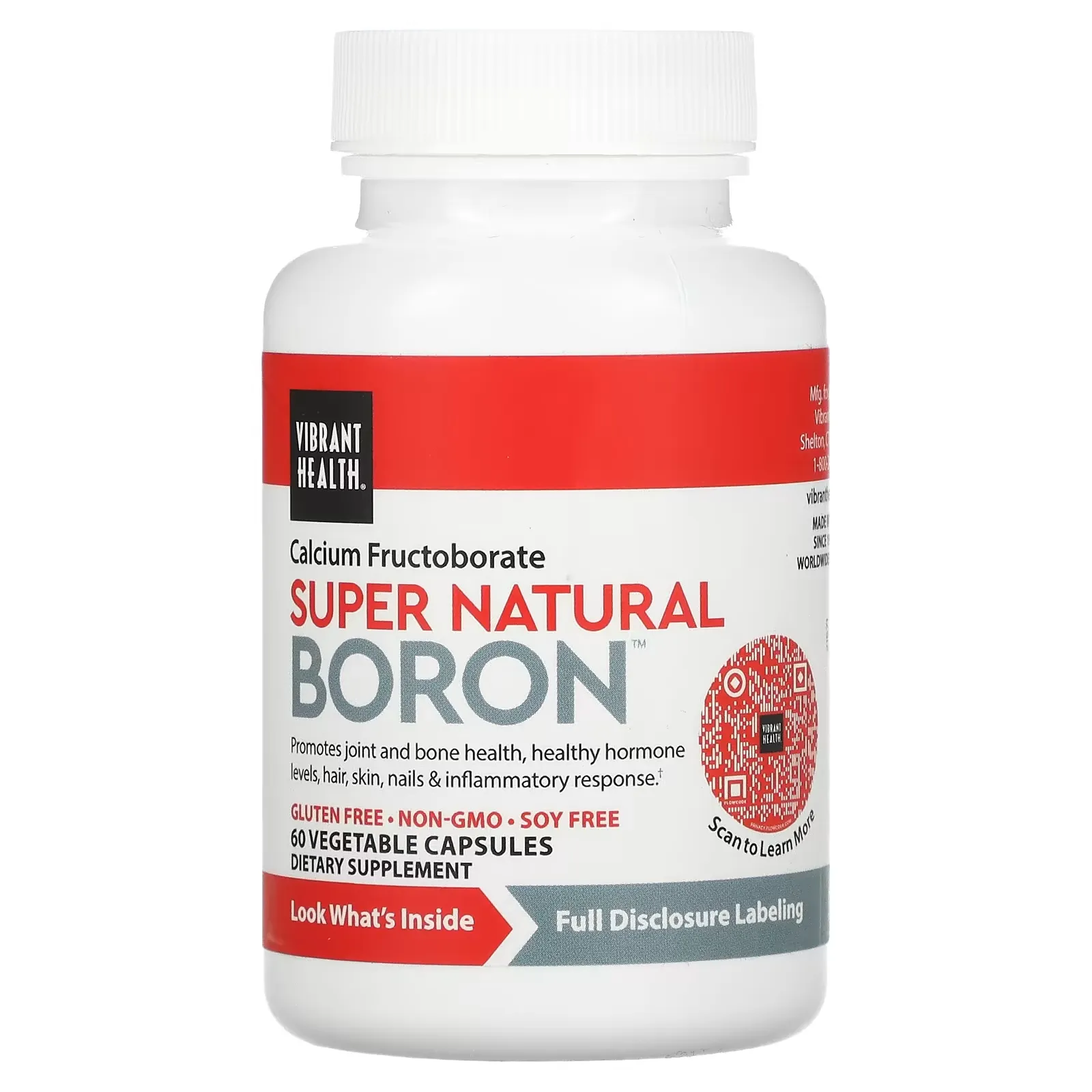 Boron, 60 Vegetable Capsules