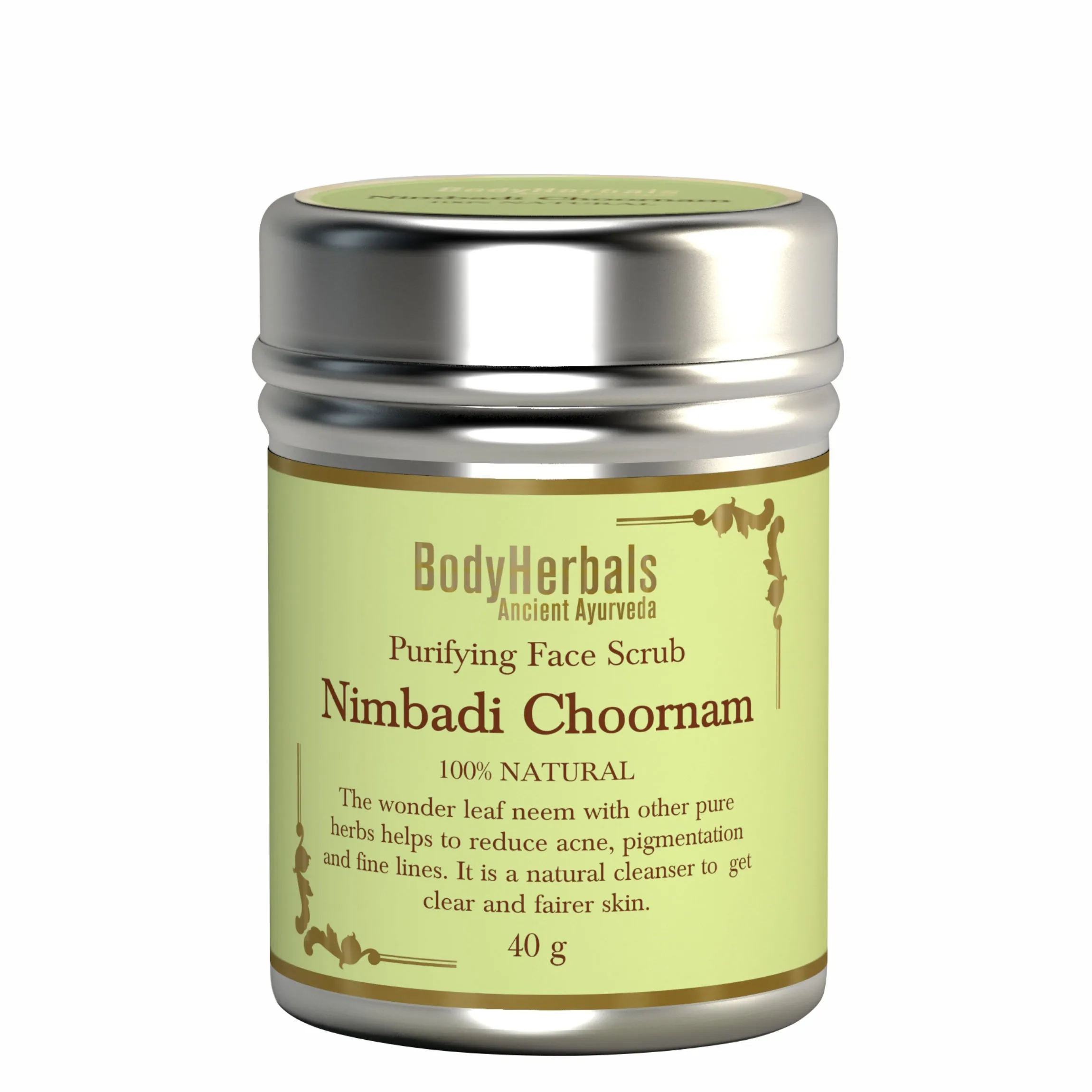 BodyHerbals Ancient Ayurveda Nimbadi Choornam Purifying Face Scrub