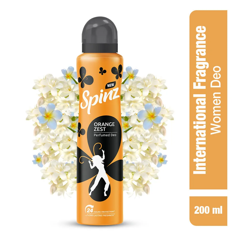 Spinz Orange Zest Perfumed Deo