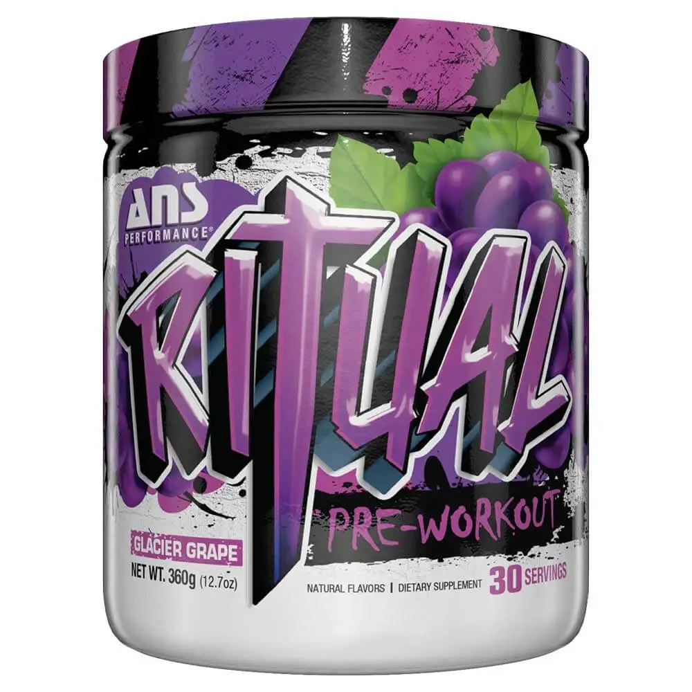 ANS Performance Ritual Pre-Workut,  0.79 lb  Glacier Grape