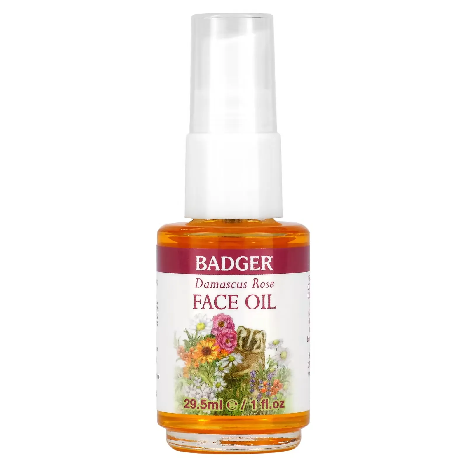 Face Care, Damascus Rose Face Oil, 1 fl oz (29.5 ml)