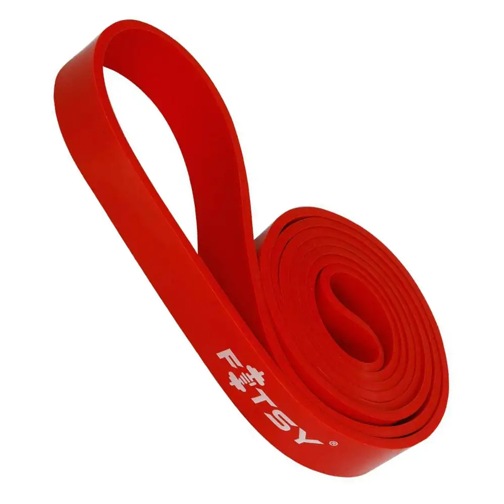 Fitsy Resistance Band Loops,  Red  Heavy