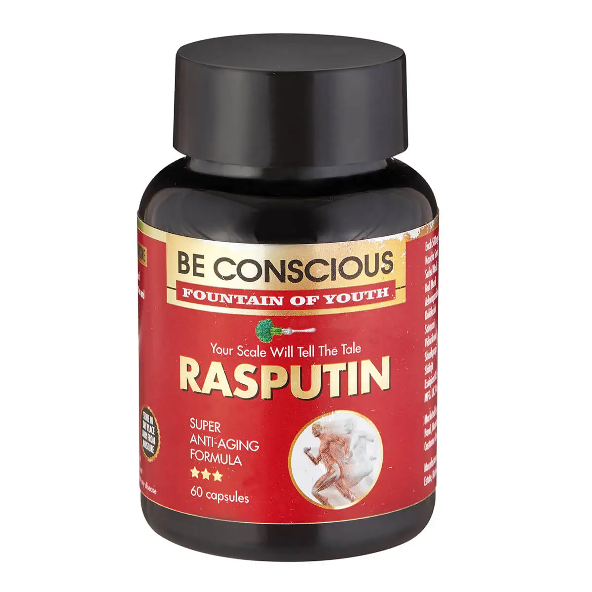 Be Conscious Rasputin (500mg),  60 capsules