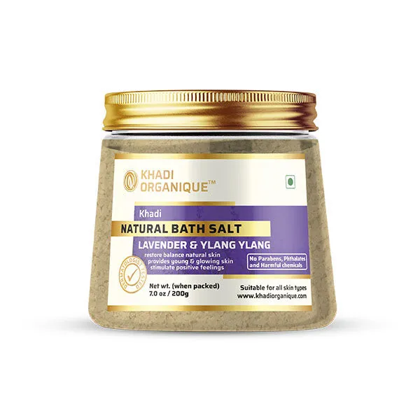 Khadi Organique Lavender & Ylang Ylang Bath Salt