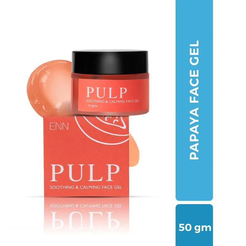 ENN Pulp Soothing & Calming Face Gel, Papaya extract and Aloe vera gel