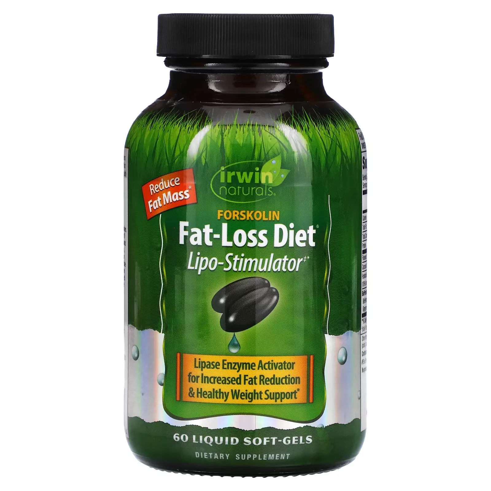 Forskolin, Fat-Loss Diet, 60 Liquid Soft-Gels