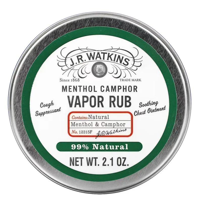 Menthol Camphor Vapor Rub, 2.1 oz