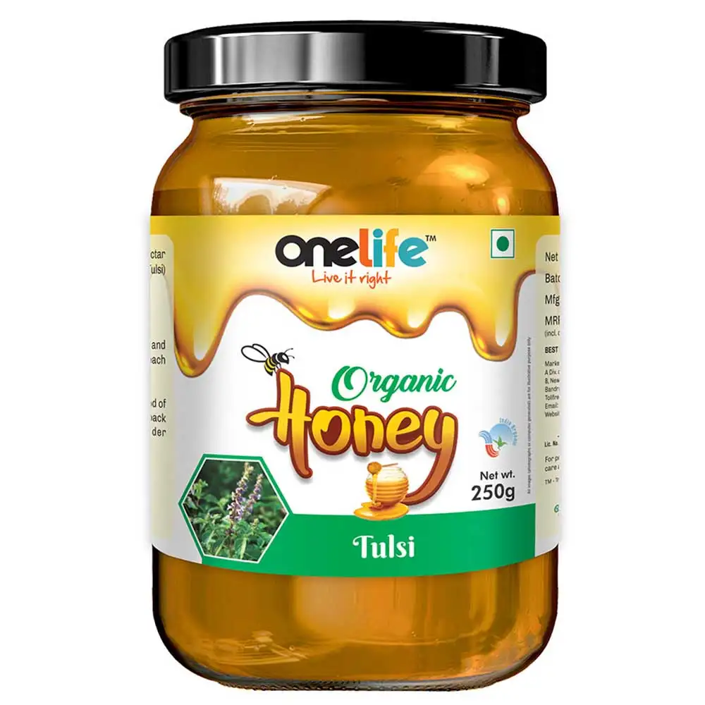 OneLife Organic Honey,  250 g  Tulsi