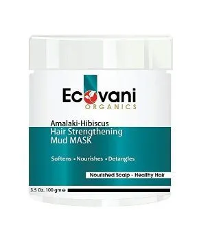 ECOVANI Organics Amalaki-hibiscus Hair Strengthening Mud Mask