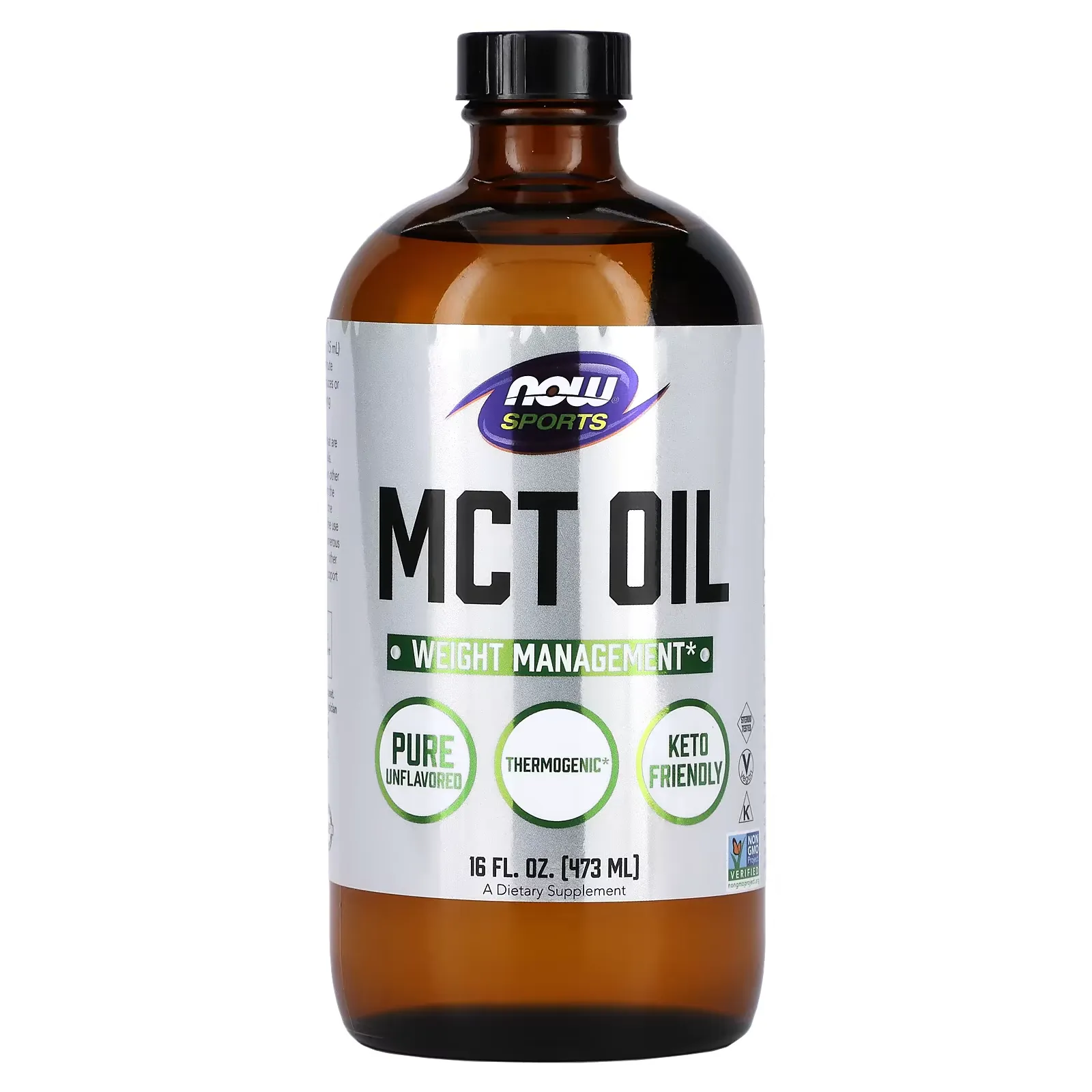 Sports, MCT Oil, Unflavored, 16 fl oz (473 ml)