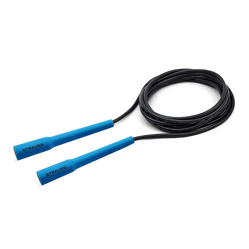 Strauss Skipping Rope,  Blue  Free Size