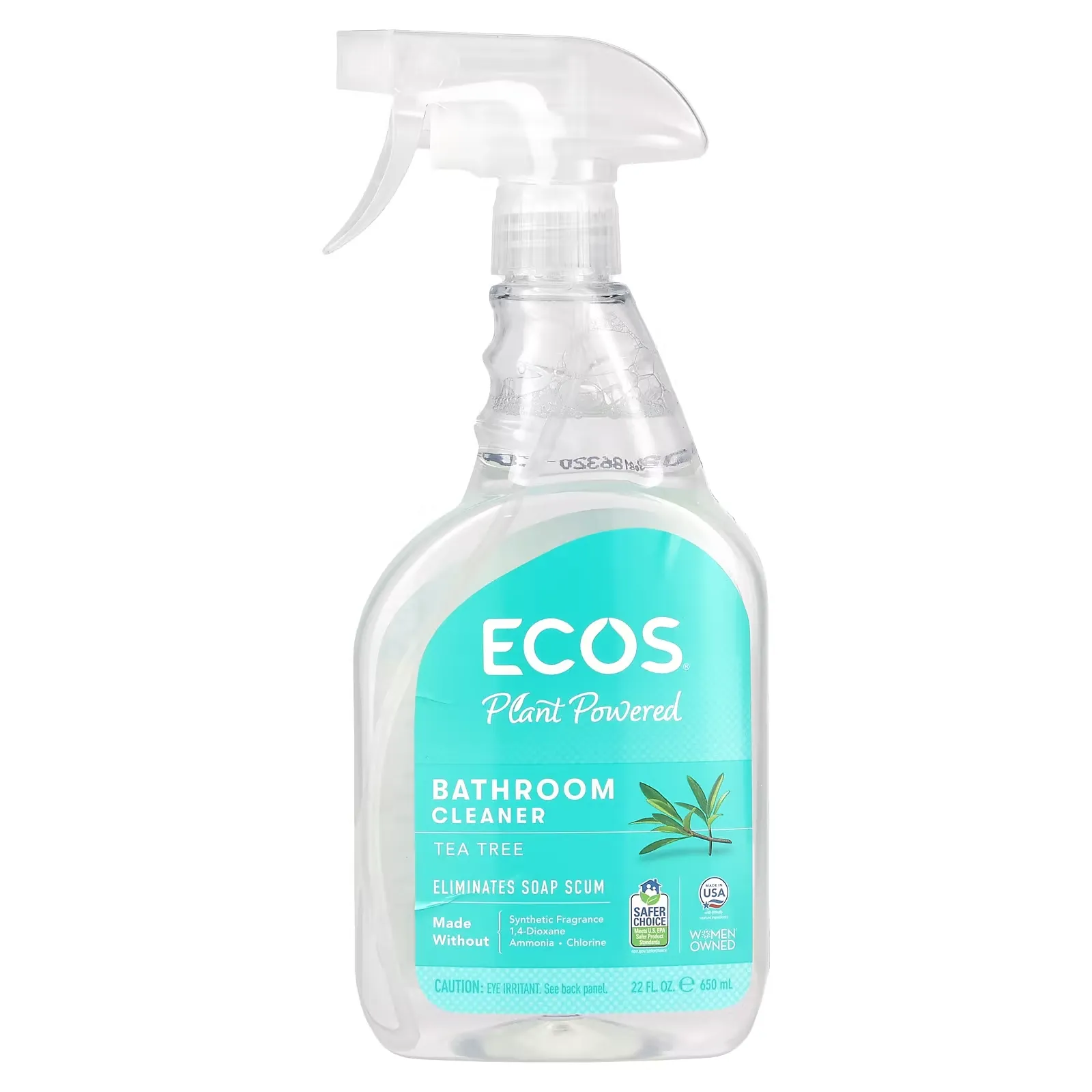 ECOS, Bathroom Cleaner, Tea Tree, 22 fl oz (650 ml)