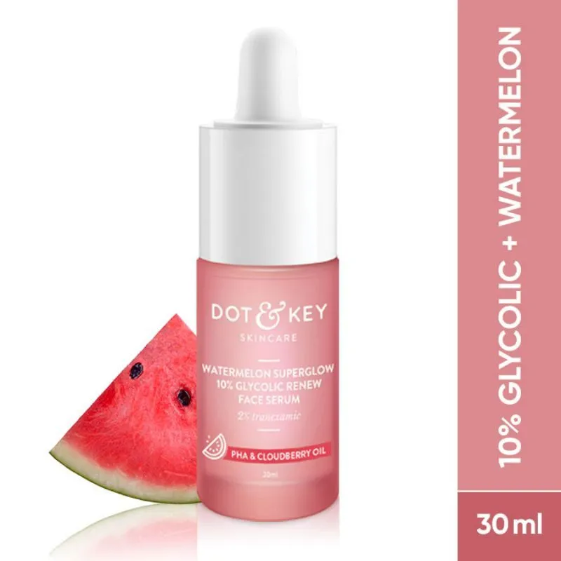 Dot & Key 10% Glycolic Watermelon Super Glow Face Serum For Pigmentation