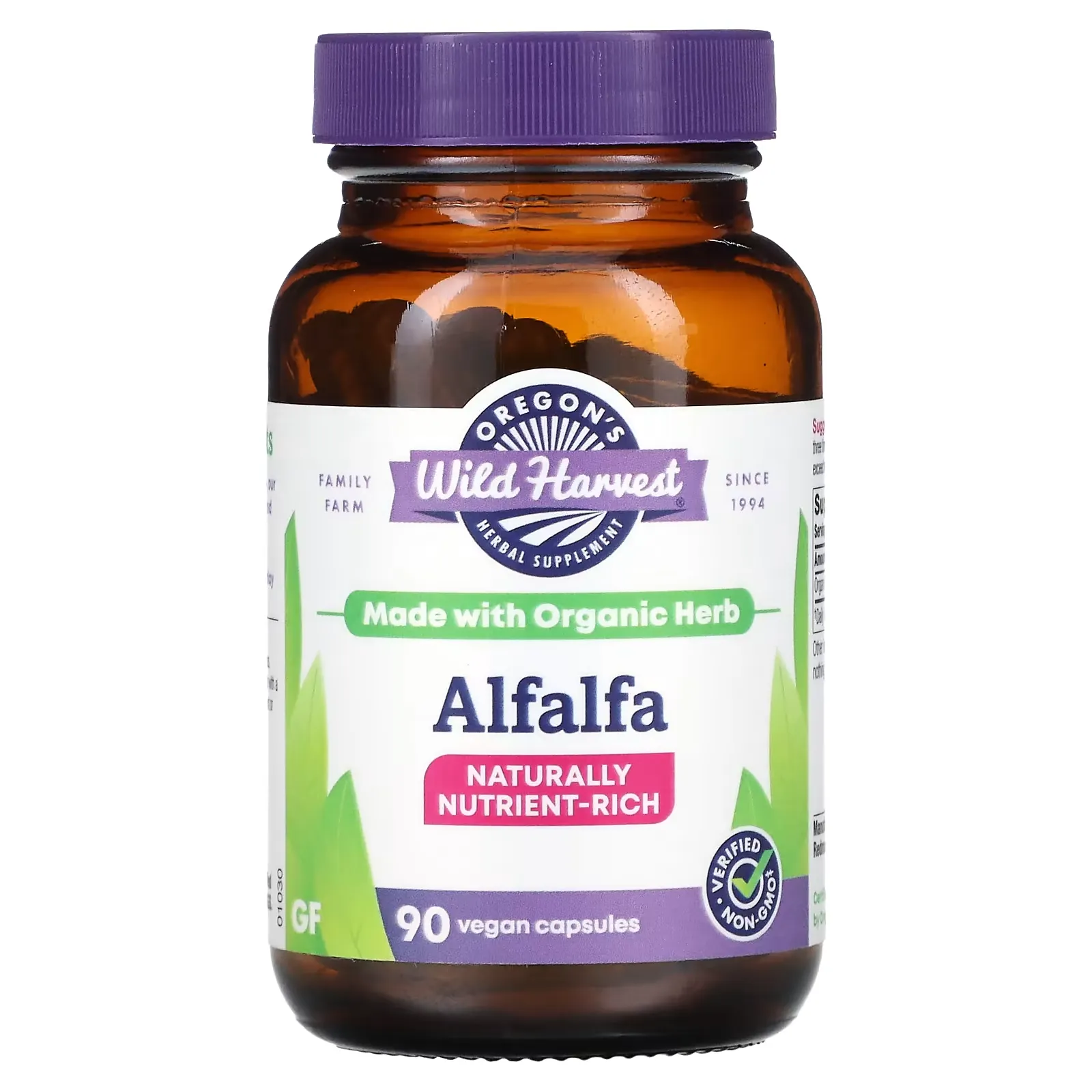 Alfalfa, 90 Vegan Capsules