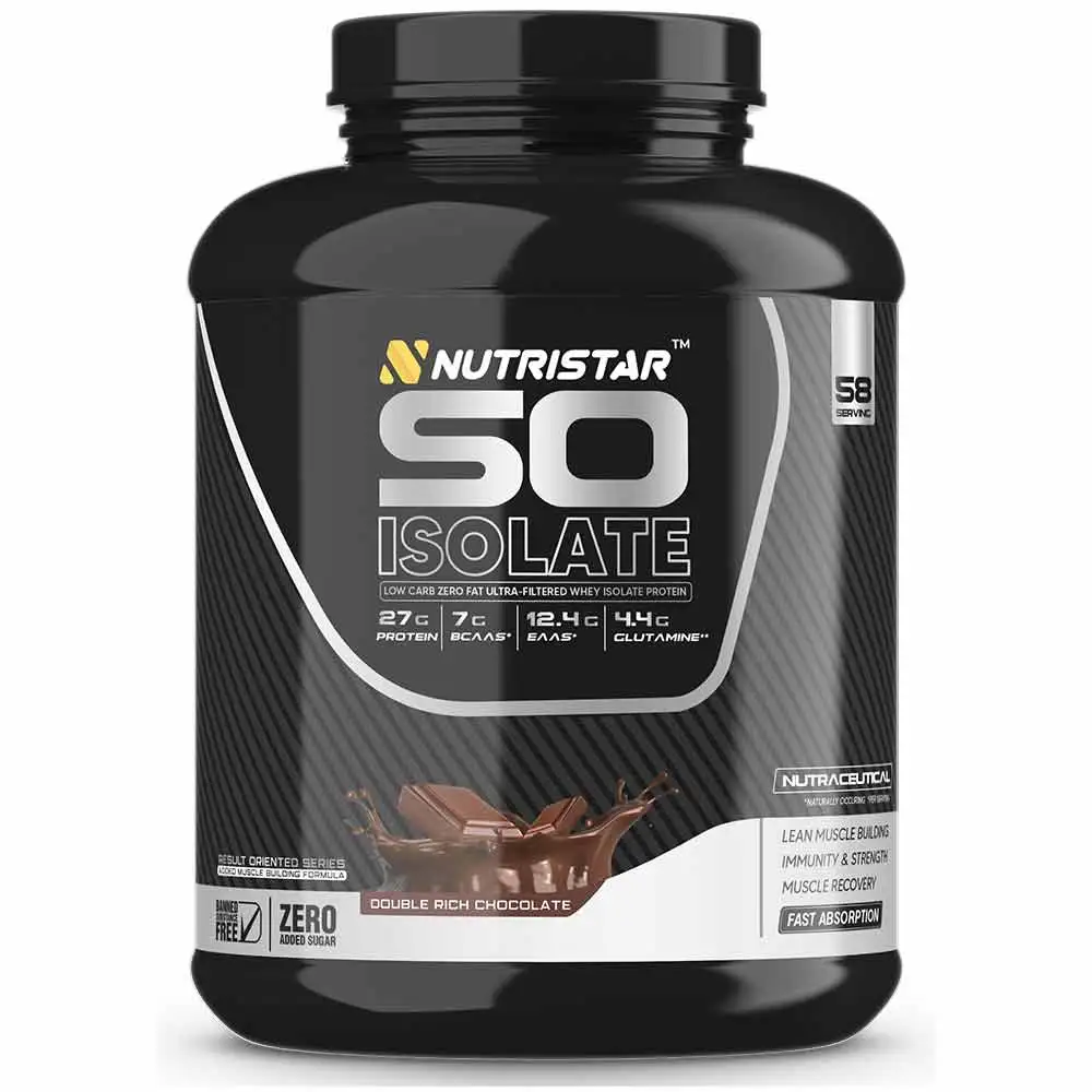 Nutristar So Isolate,  4 lb  Double Rich Chocolate