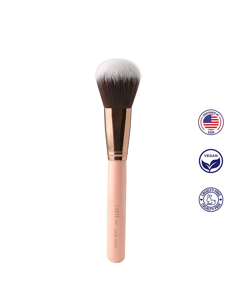 LUXIE 502 Large Powder Rose Gold