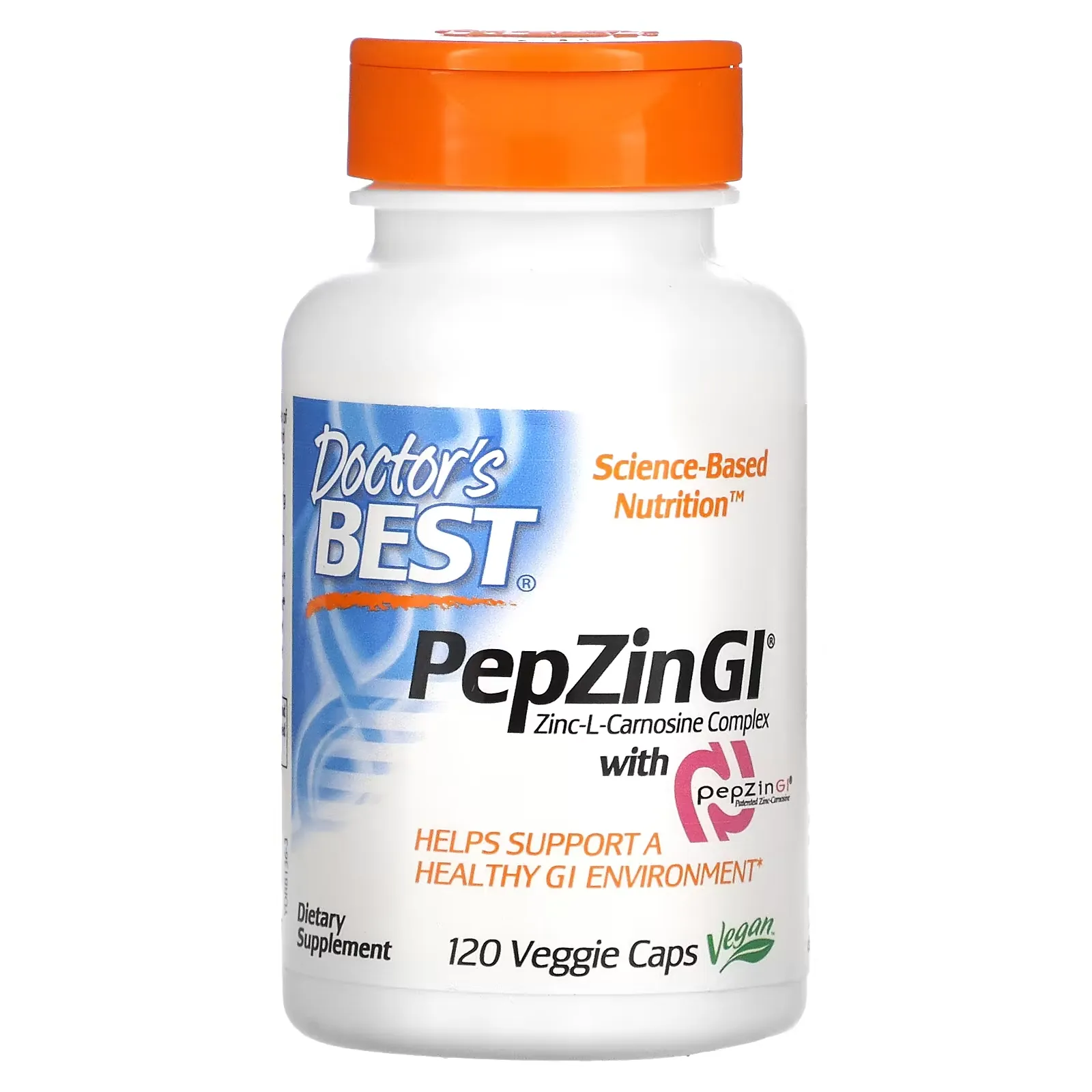 PepZin GI, Zinc-L-Carnosine Complex, 120 Veggie Caps