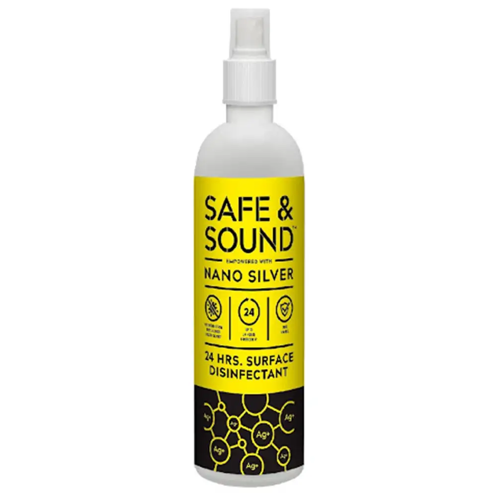 Safe & Sound 24Hrs. Surface Disinfectant,  Fragrance Free  400 ml  Instant Germ Kills