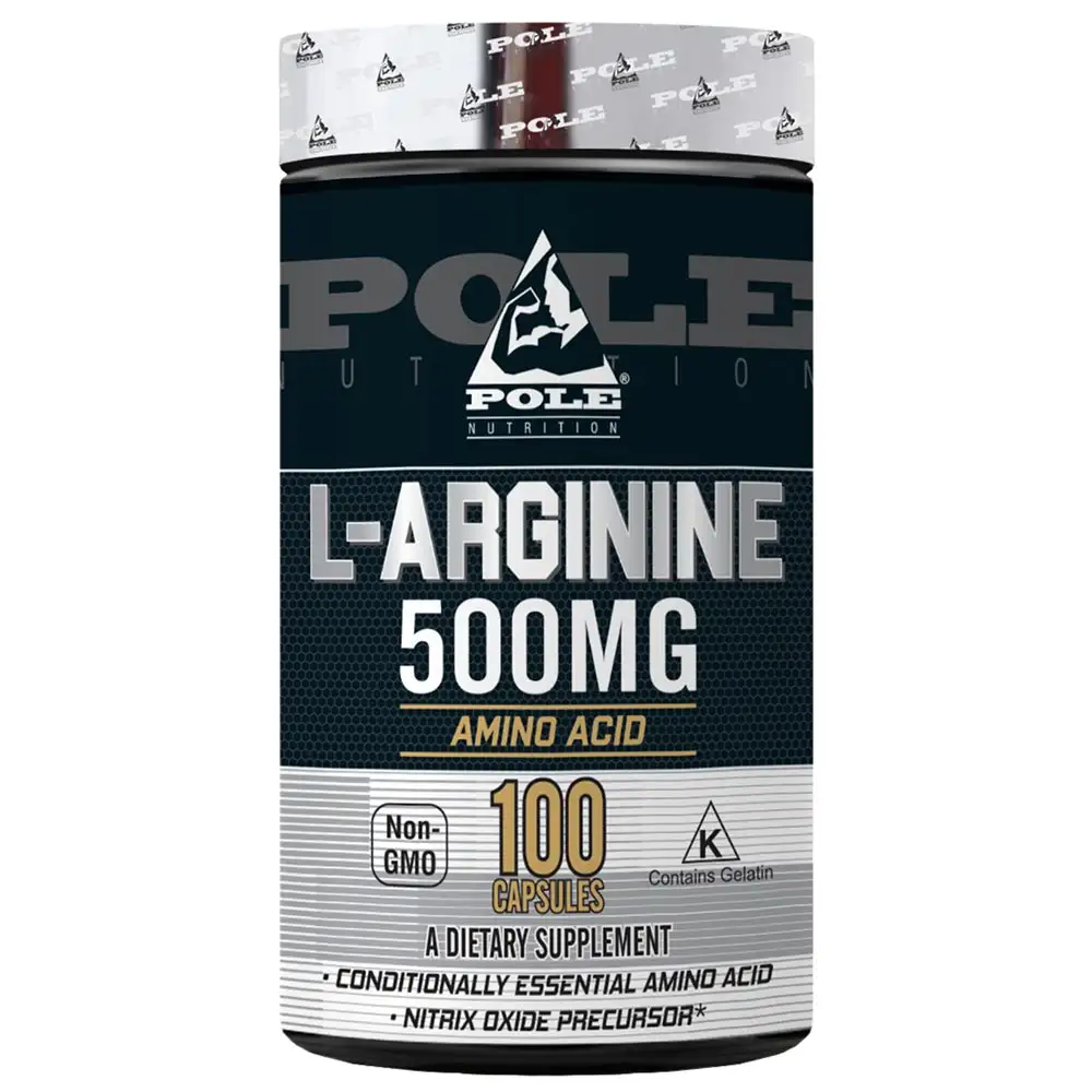 Pole Nutrition L Arginine 500mg,  100 capsules