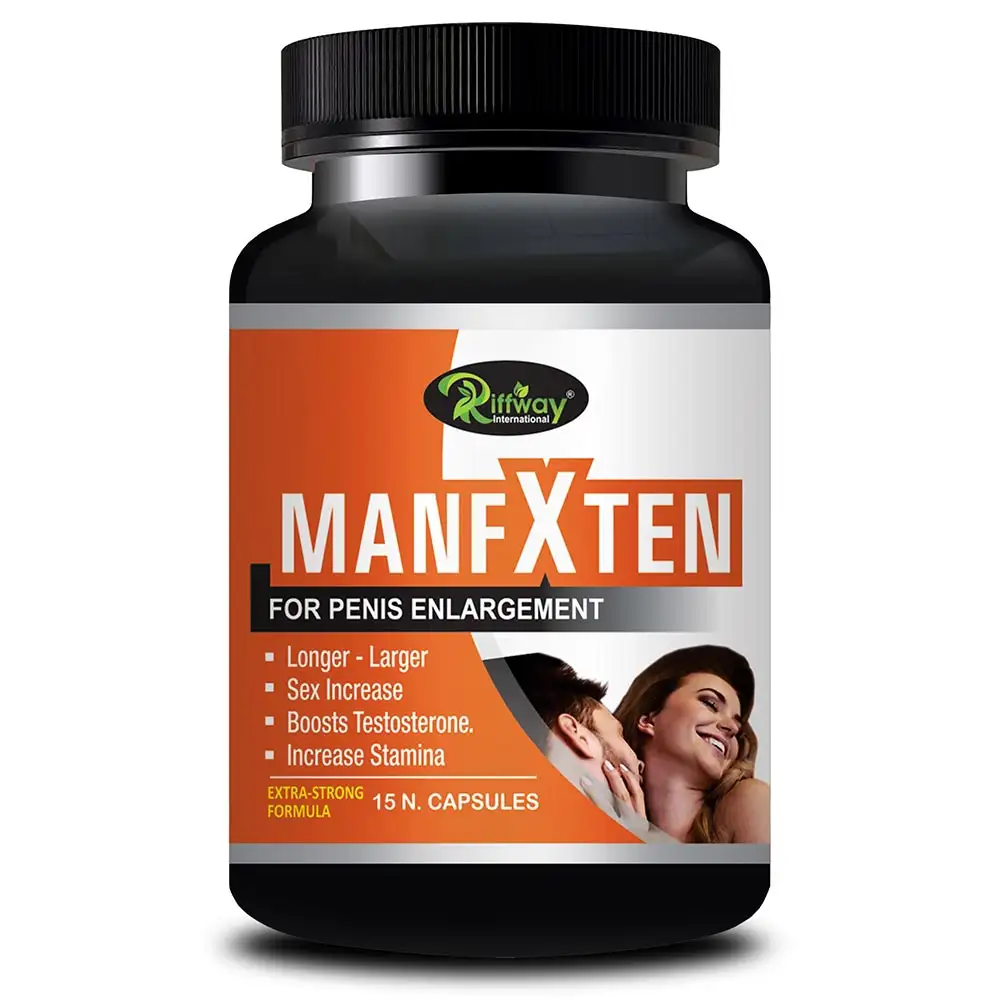 Riffway ManFX ten,  15 capsules