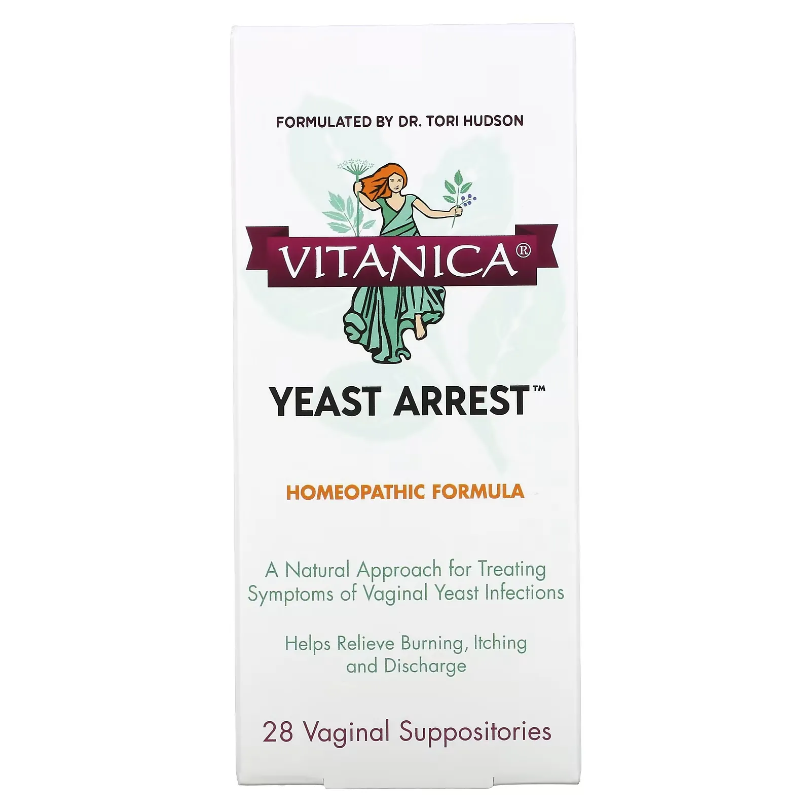 Yeast Arrest, 28 Vaginal Suppositories