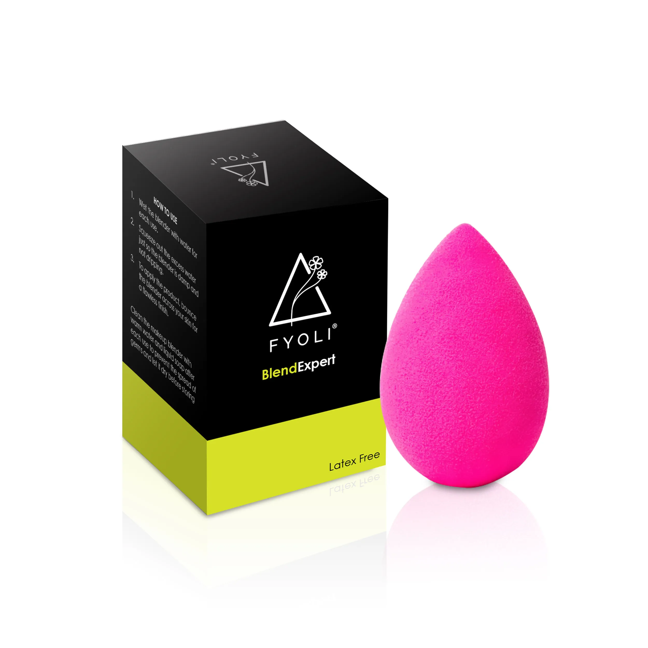 FYOLI Blendexpert Beauty Blender Sponge (Color May Vary)