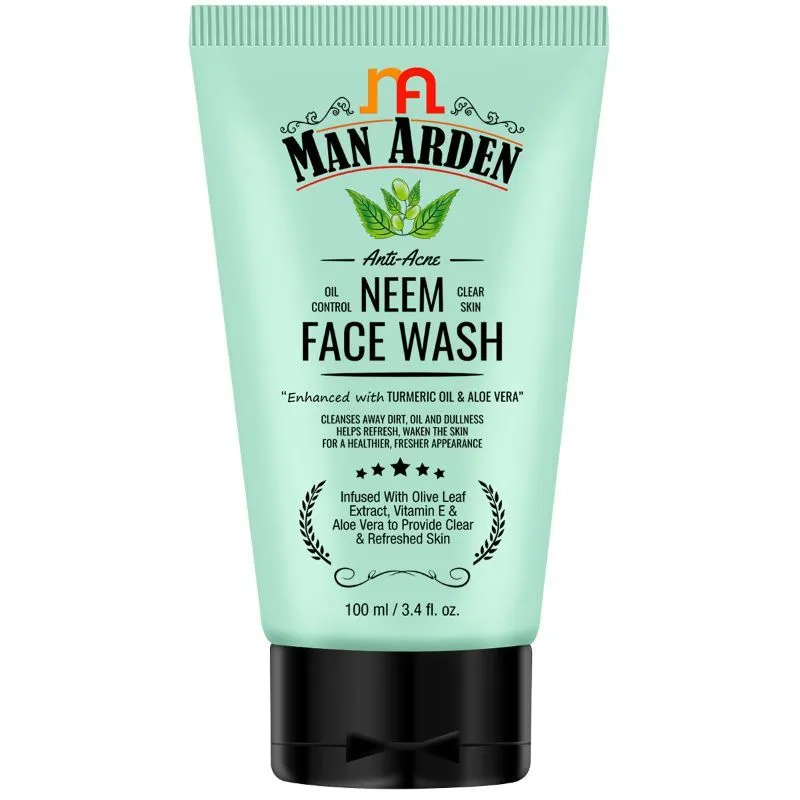 Man Arden Anti-Acne Neem Face Wash