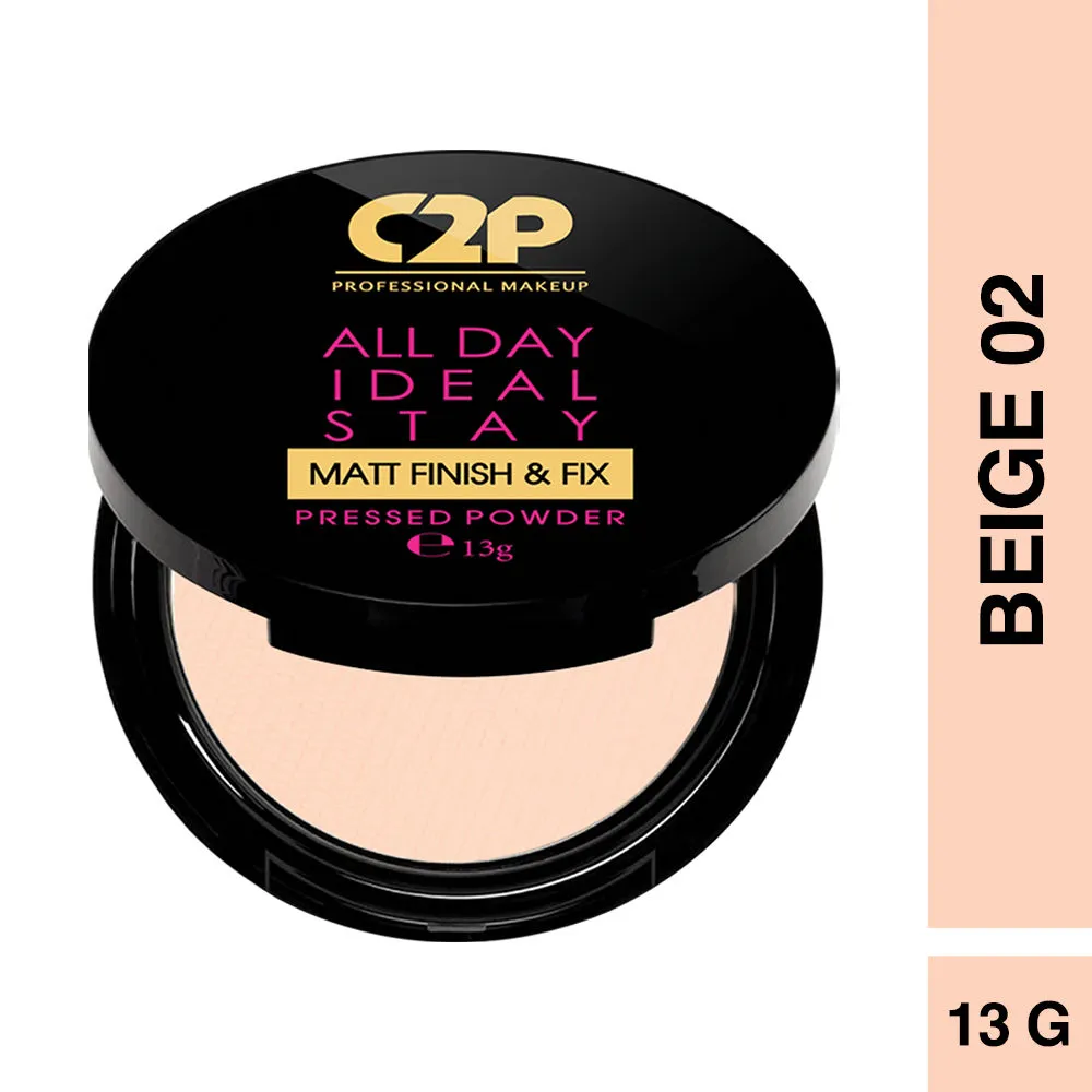 C2P Pro All Day Ideal Stay Matte Finish & Fix - Beige 02