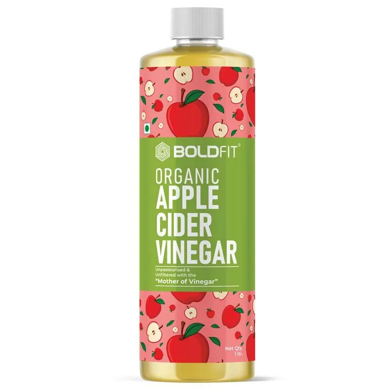 Boldfit Organic Apple Cider Vinegar With Mother Vinegar