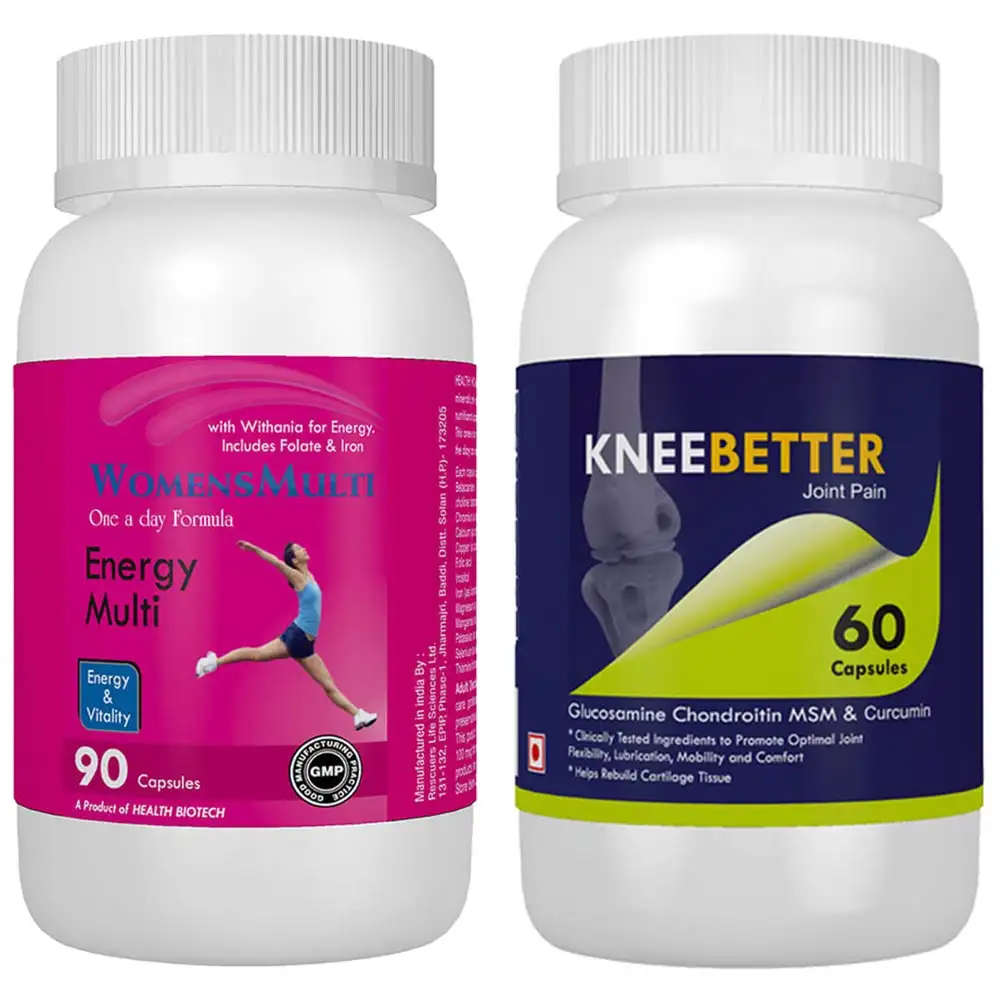 Maxgars Womensmulti and KneeBetter Combo,  2 Piece(s)/Pack