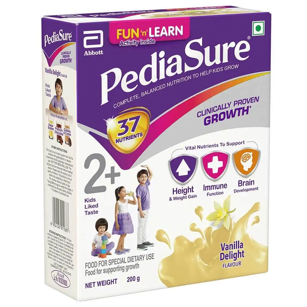 PediaSure Sure Growth Kids Nutrition,  0.2 kg  Vanilla Delight