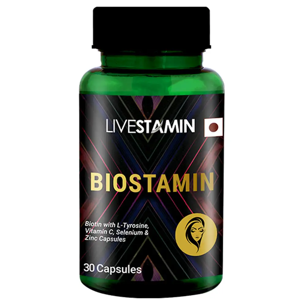 Livestamin Biostamin,  30 capsules  Unflavoured