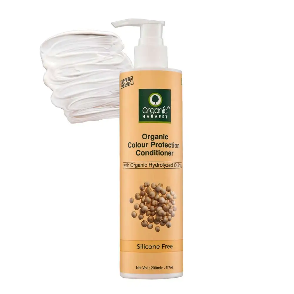 Organic Harvest Organic Colour Protection Conditioner,  200 ml  for All Types of Hair