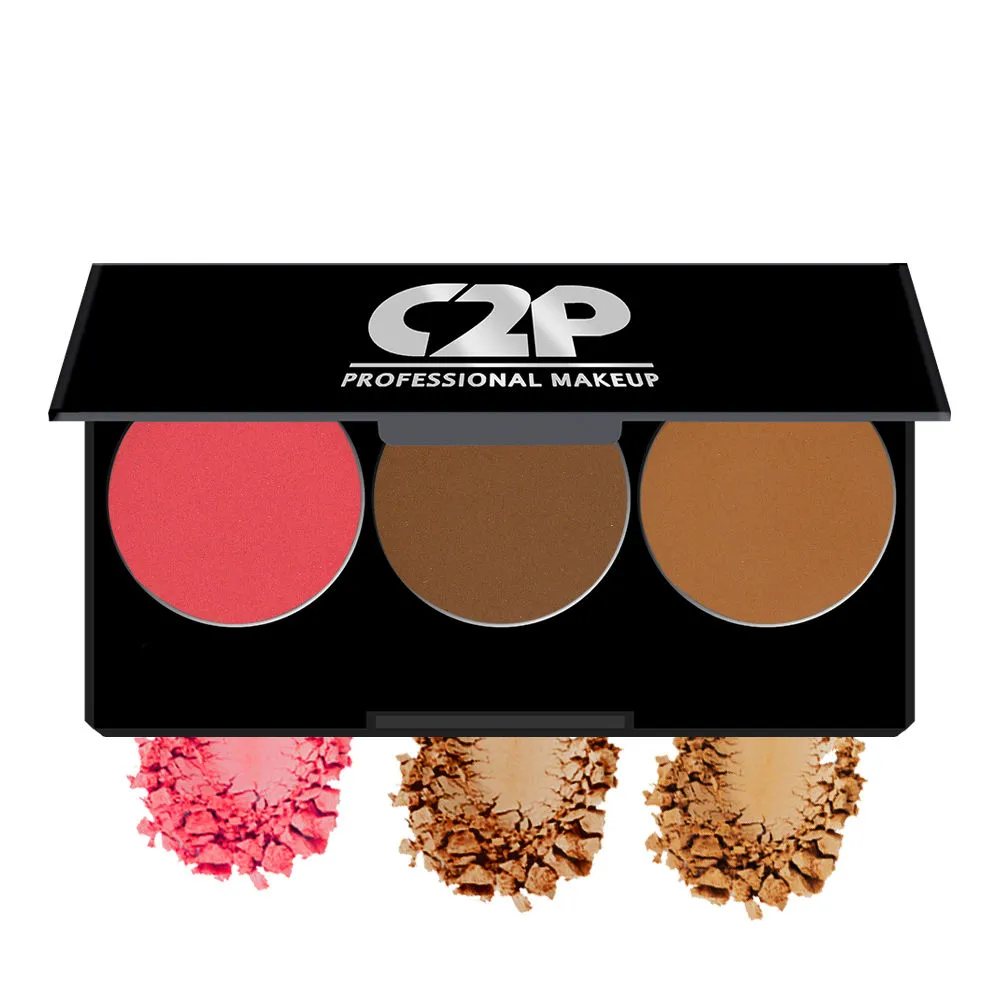 C2P Pro Basic Trio 1 (Blusher & Contour)