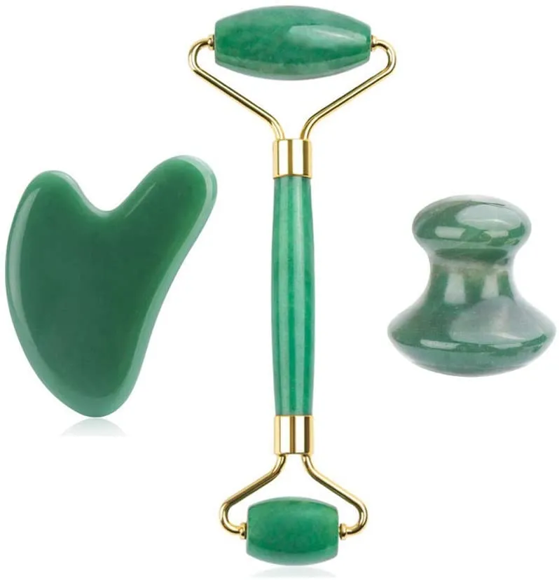 Getmecraft Green Jade Aventurine Face Roller And