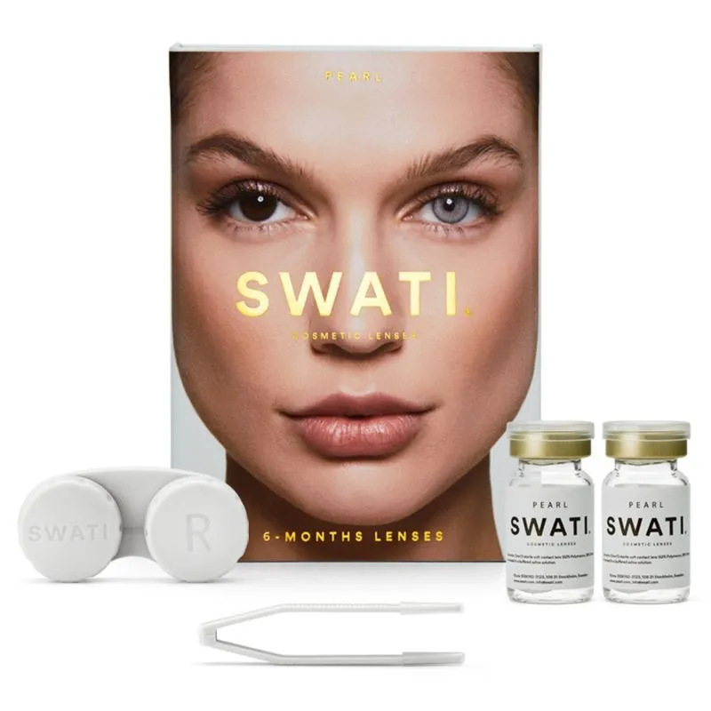 Swati Cosmetics Coloured Lenses - Pearl Power - 5.75