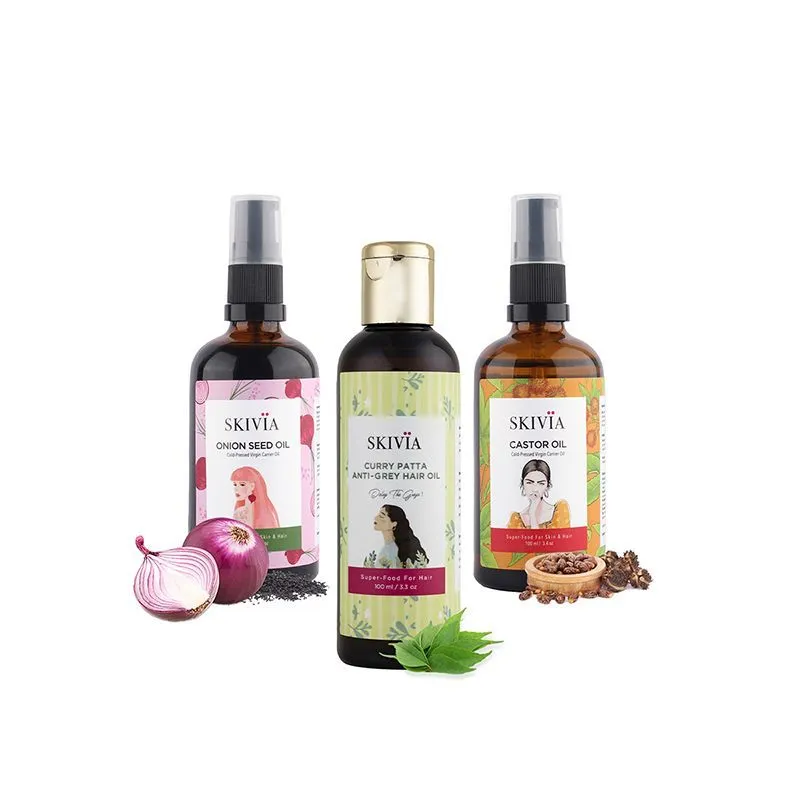 Skivia Natural Hair Oil Combo