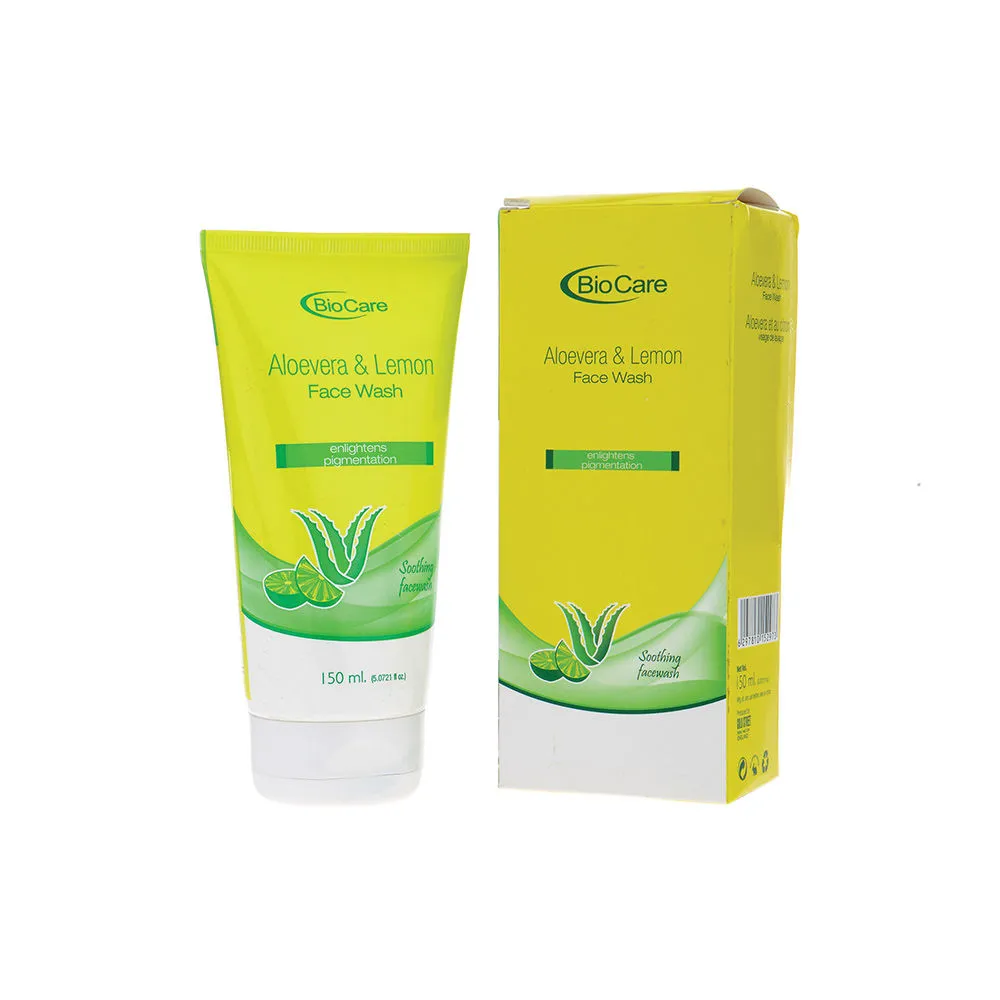 GEMBLUE BioCare Aloevera & Lemon Face Wash