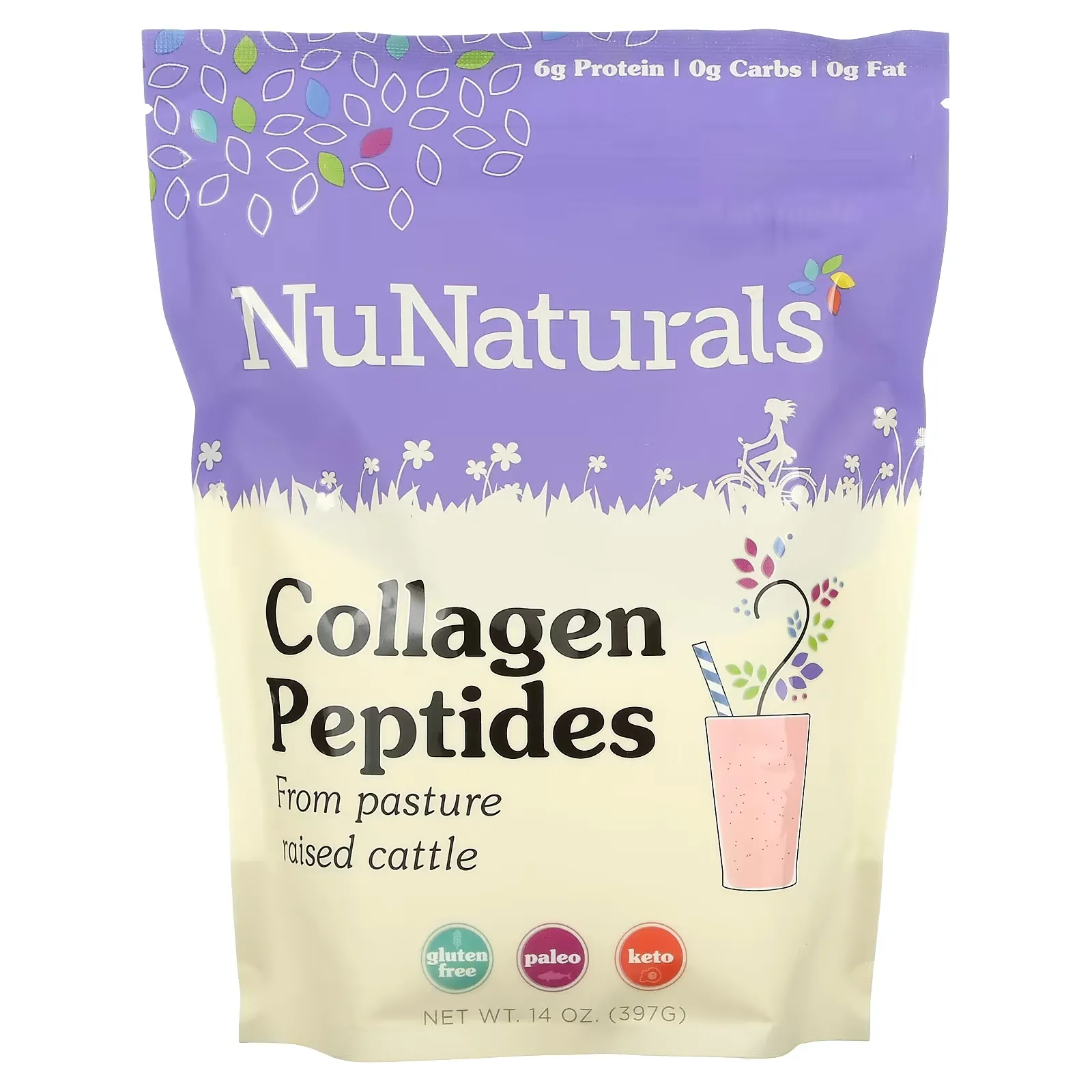 Collagen Peptides, 14 oz (397 g)