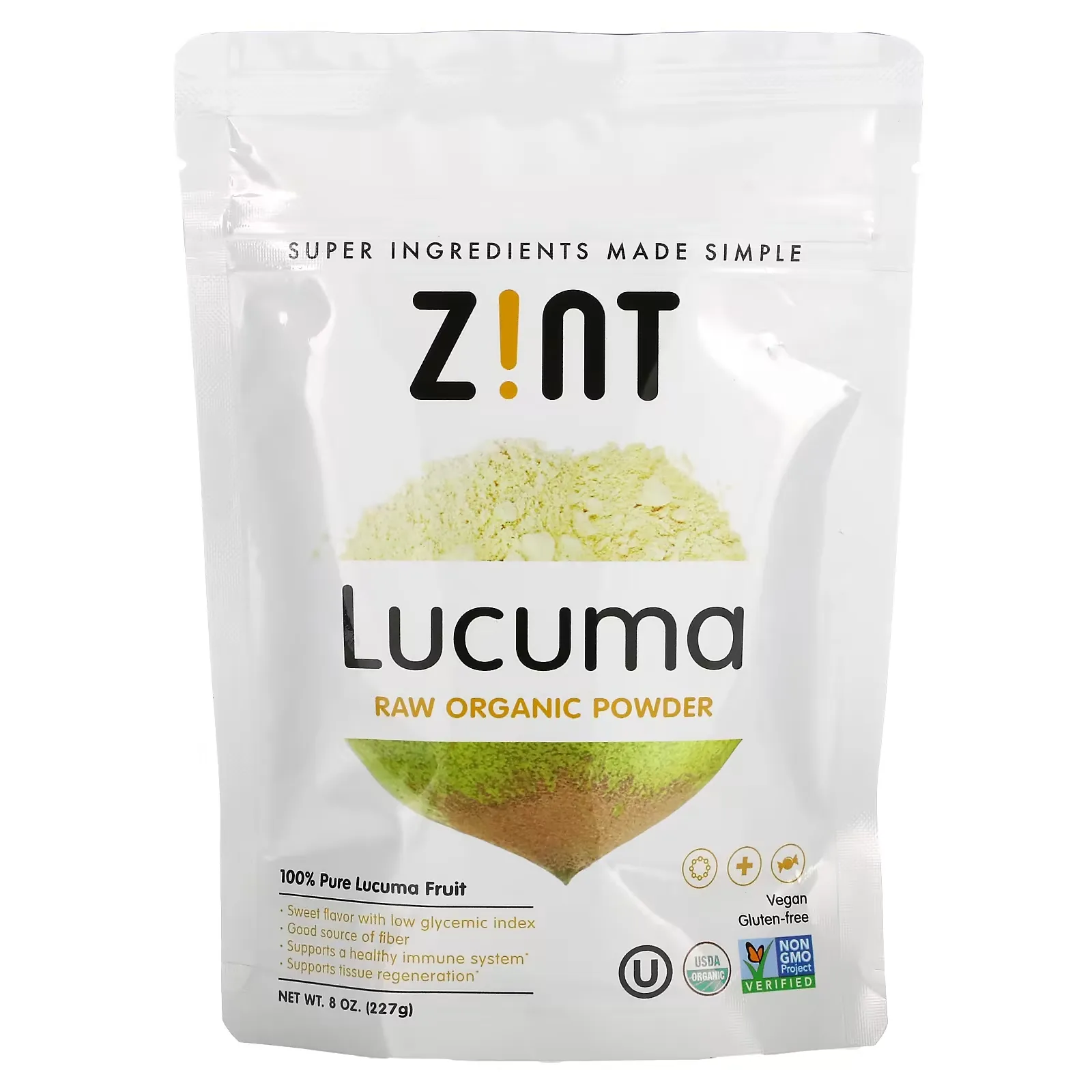 Lucuma, Raw Organic Powder, 8 oz (227 g)