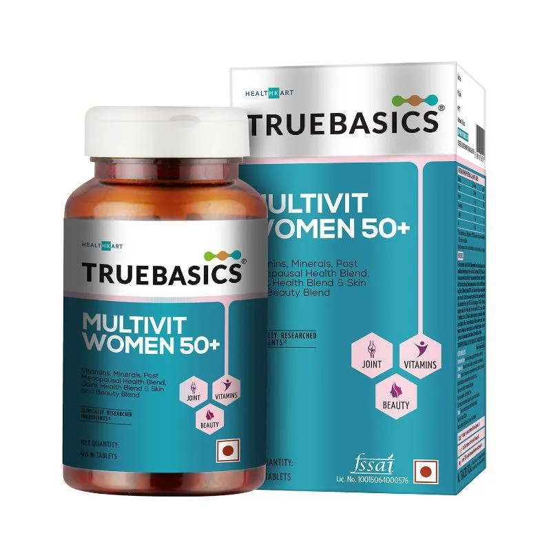 TrueBasics Multivit Women 50+ Tablets - Unflavoured