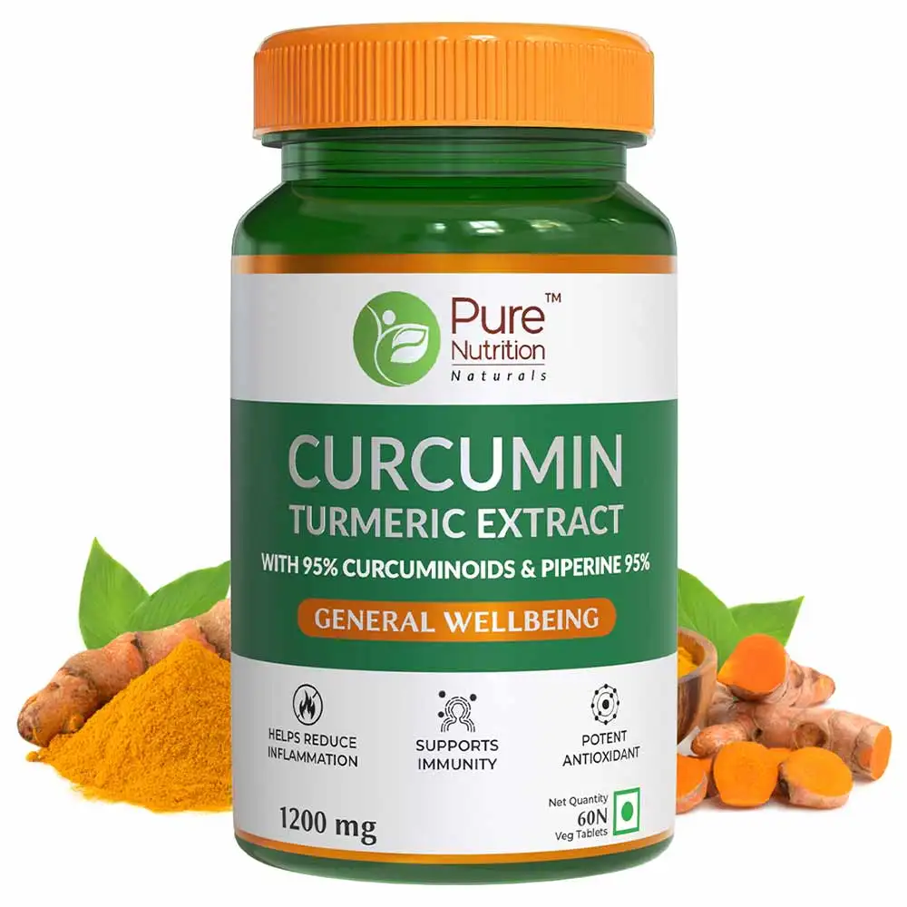 Pure Nutrition Curcumin Turmeric Extract,  60 tablet(s)