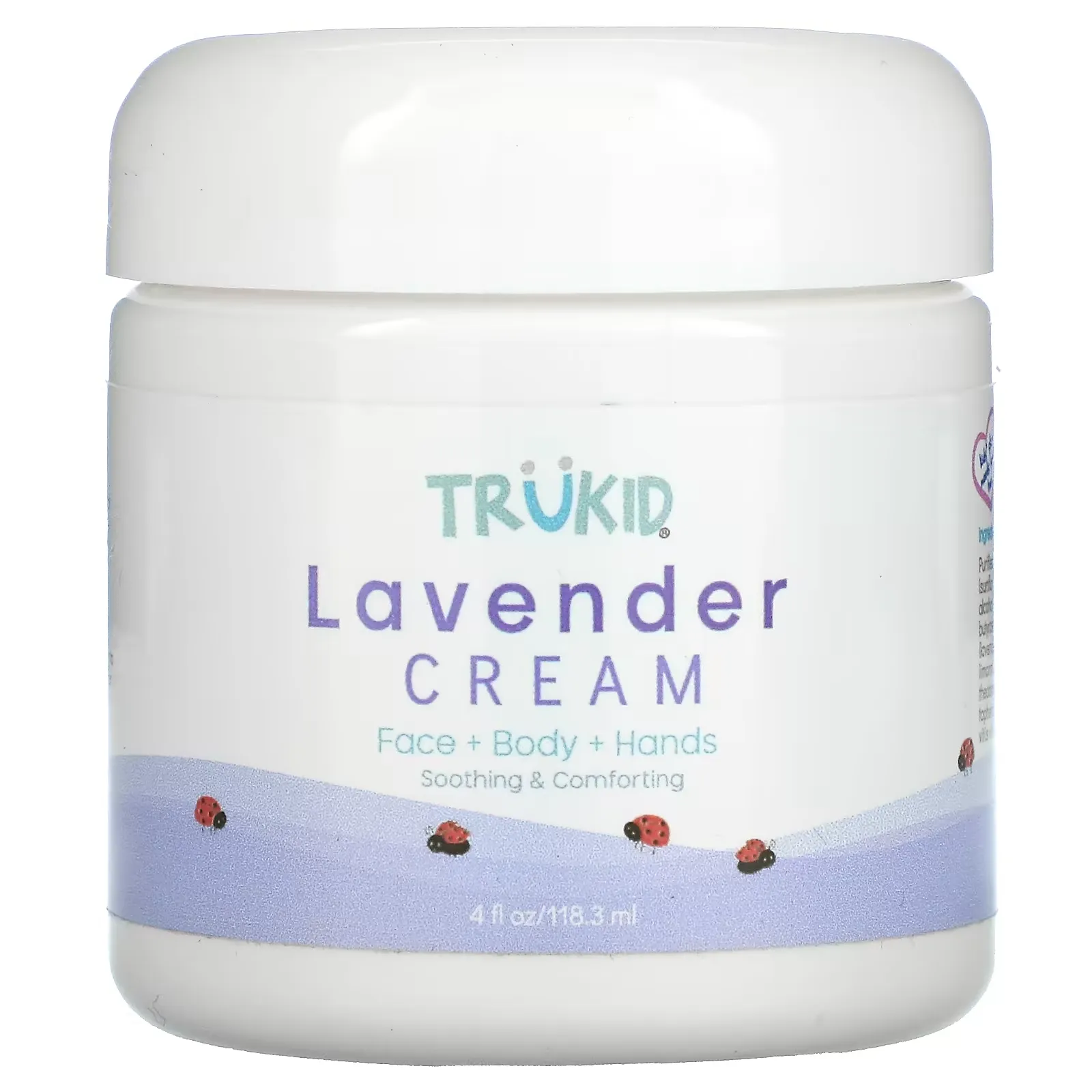 Lavender Cream, 4 fl oz (118.3 ml)