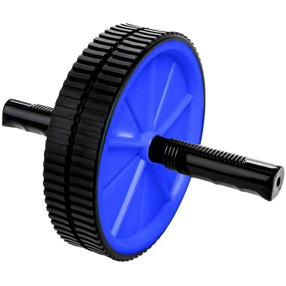 Strauss Premium Exercise Wheel,  Blue  Free Size