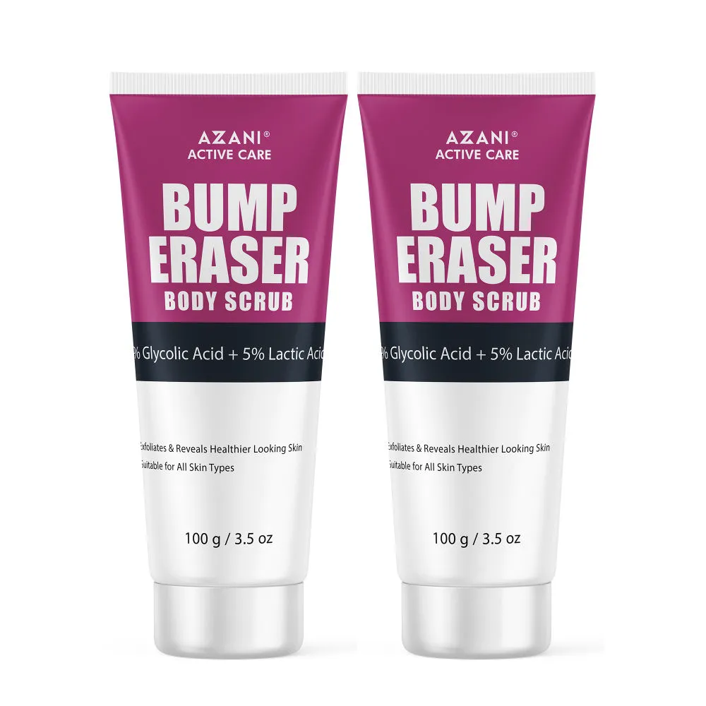 Azani Active Care Bump Eraser Body Scrub - Pack of 2