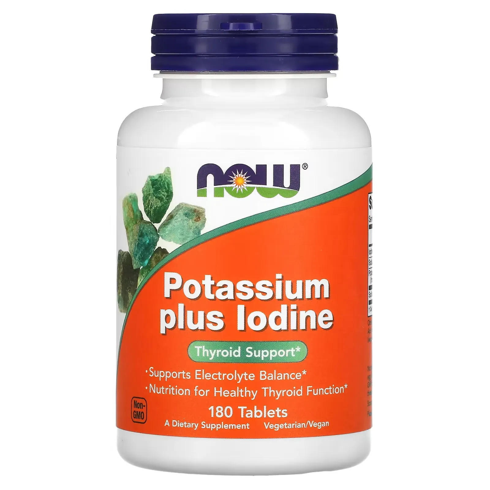 Potassium Plus Iodine, 180 Tablets