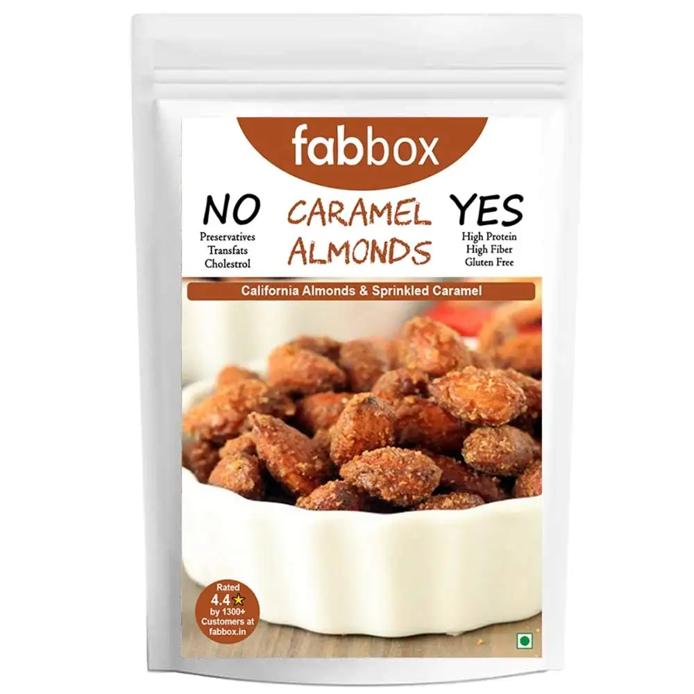 Fabbox Caramel Almonds,  150 g  Unflavoured